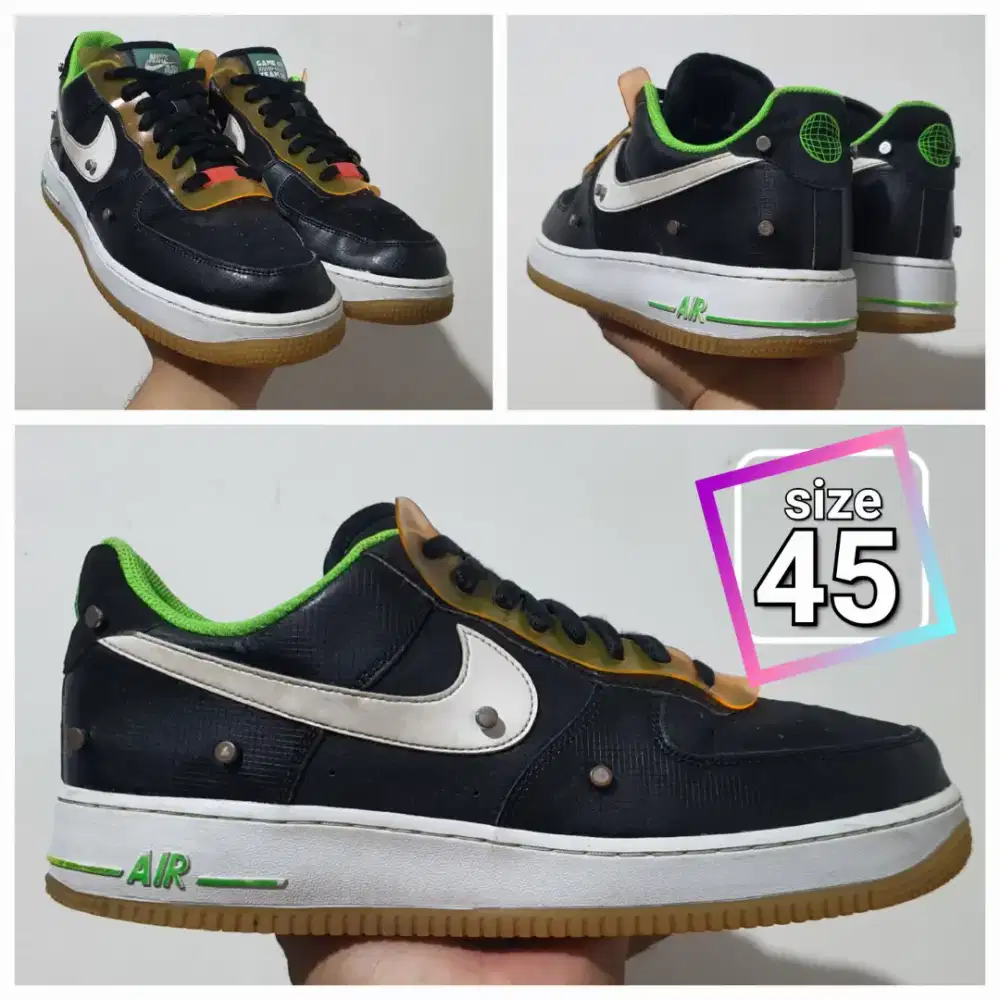 Sepatu Casual Nike Air Force1 size 45 AF1 second original