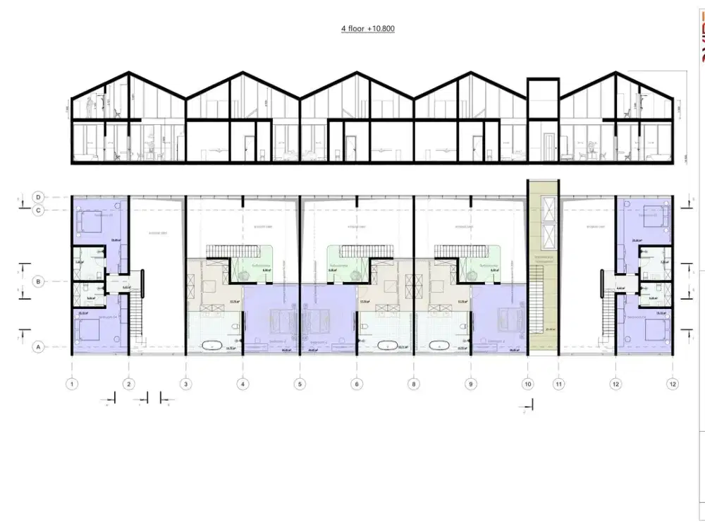 4 Bedroom Penthouse for sale at Azura Complex - Nusa Dua