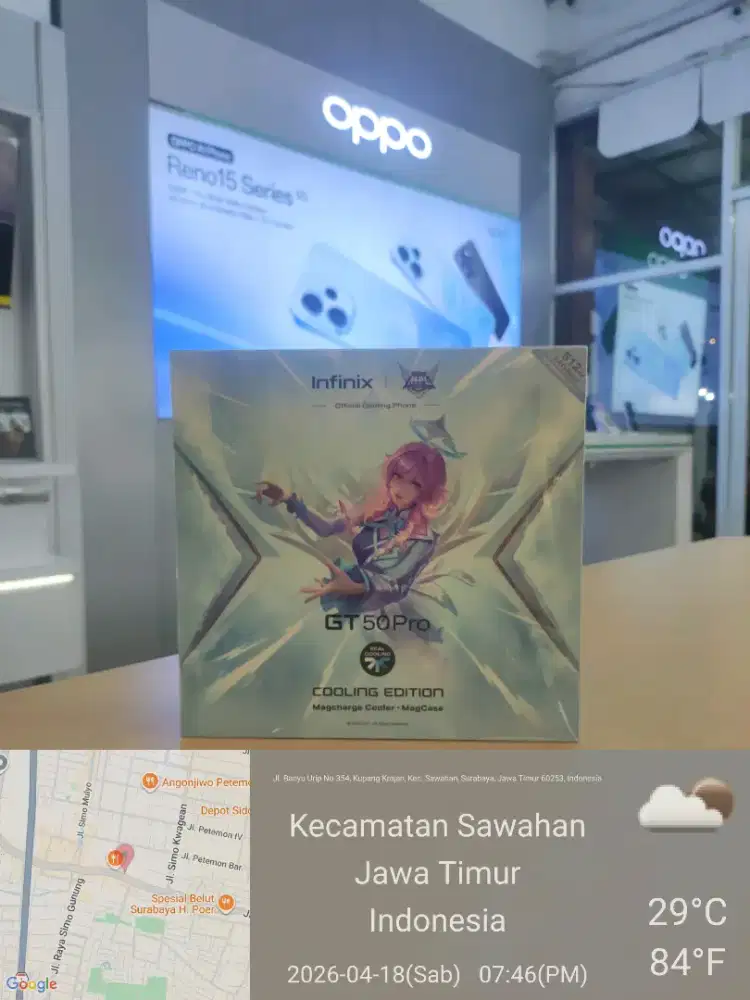 INFINIX GT 50 PRO 12/512 GARANSI RESMI