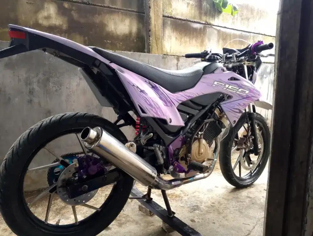 Satria fu 2012 modif trail klx