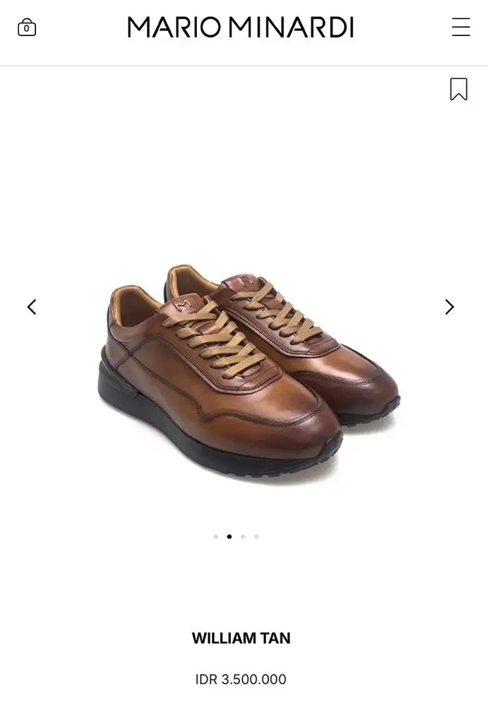 Dijual Sepatu Mario Minardi type William Tan