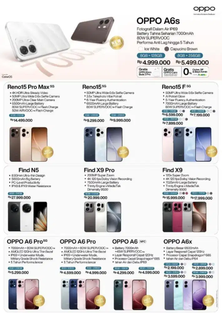 OPPO A6S 8GB +A128GB