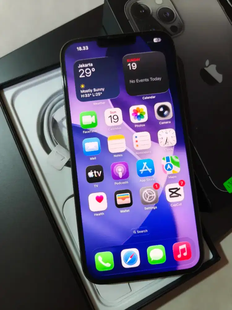 iPhone 13 Pro Max 1TB Fullset Mulus Inter