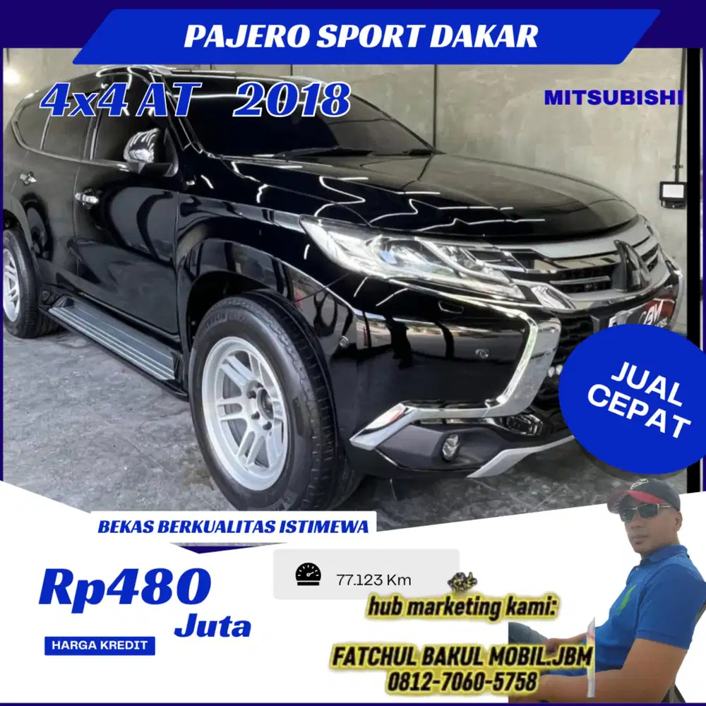 Mitsubishi Pajero Sport Dakar 4x4 AT 2018