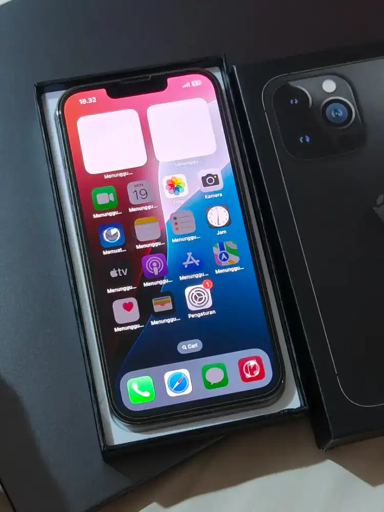 iPhone 13 Pro 128GB Fullset Mulus Inter