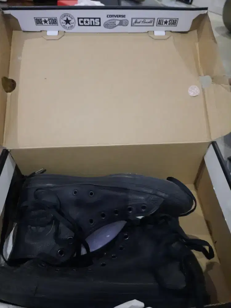 Converse All Star Leather All Black