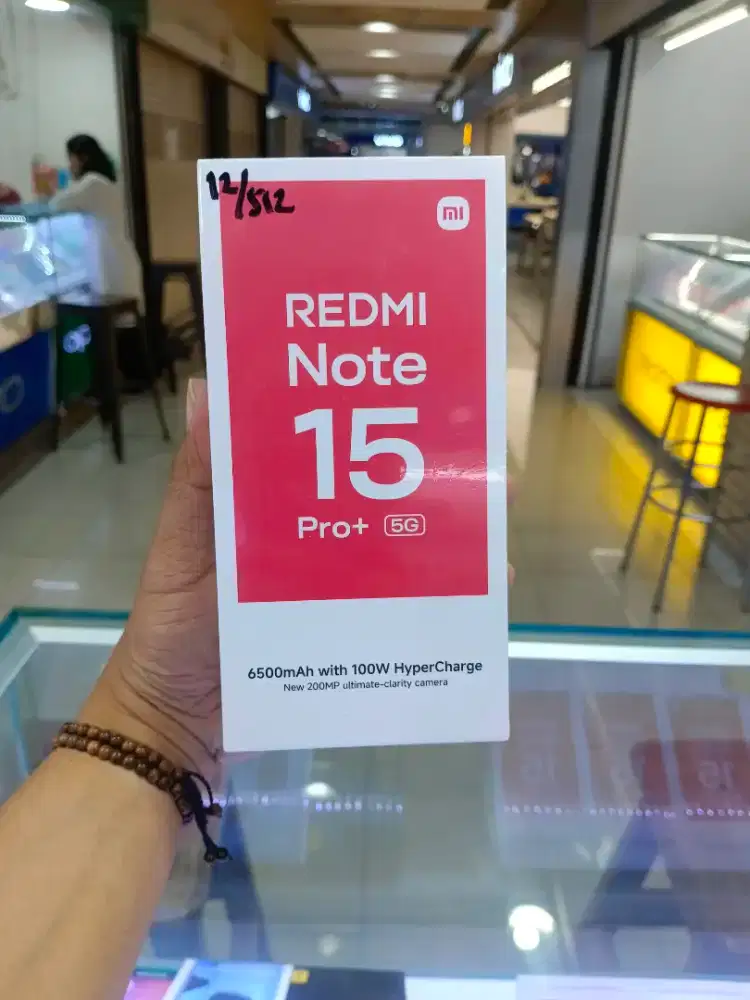 Xiaomi Redmi Note 15 Pro Plus 5G 512 NEW BNIB(NO REPACK)Garansi Resmi