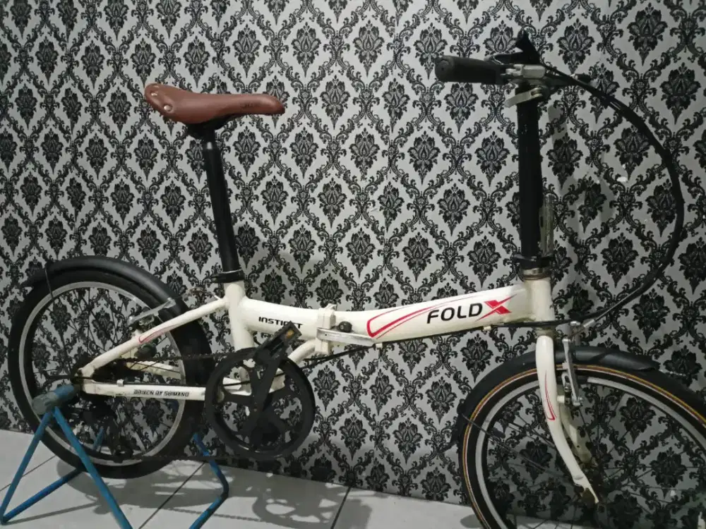 Dijual sepeda lipat ukuran 20 full Aloy masih original