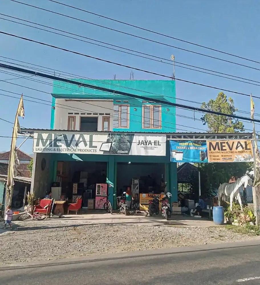 Dijual rumah toko nempel jalan cangkiran gunung Pati