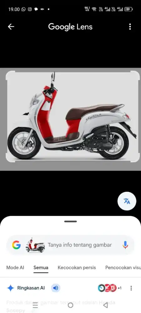 honda scopy 2019 no minus