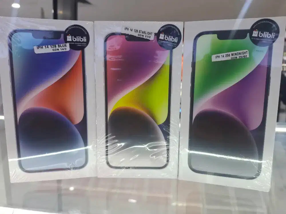 Iphone 14 128Gb Resmi Kredit Free 1x cicilan Adaptor&Case