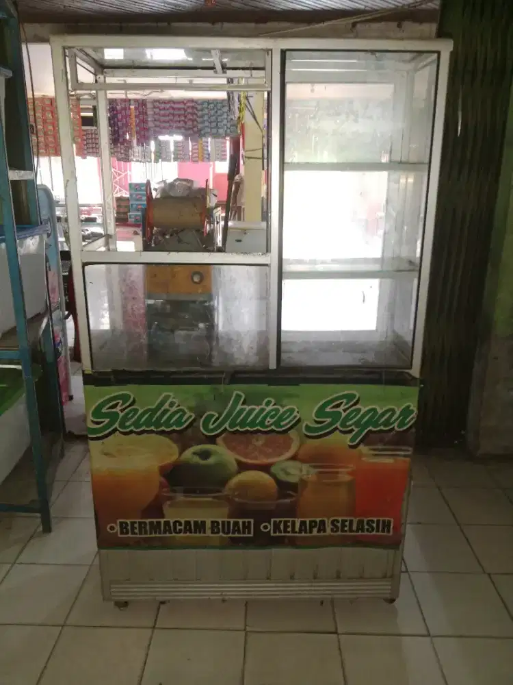 Grobak etalase buat usaha