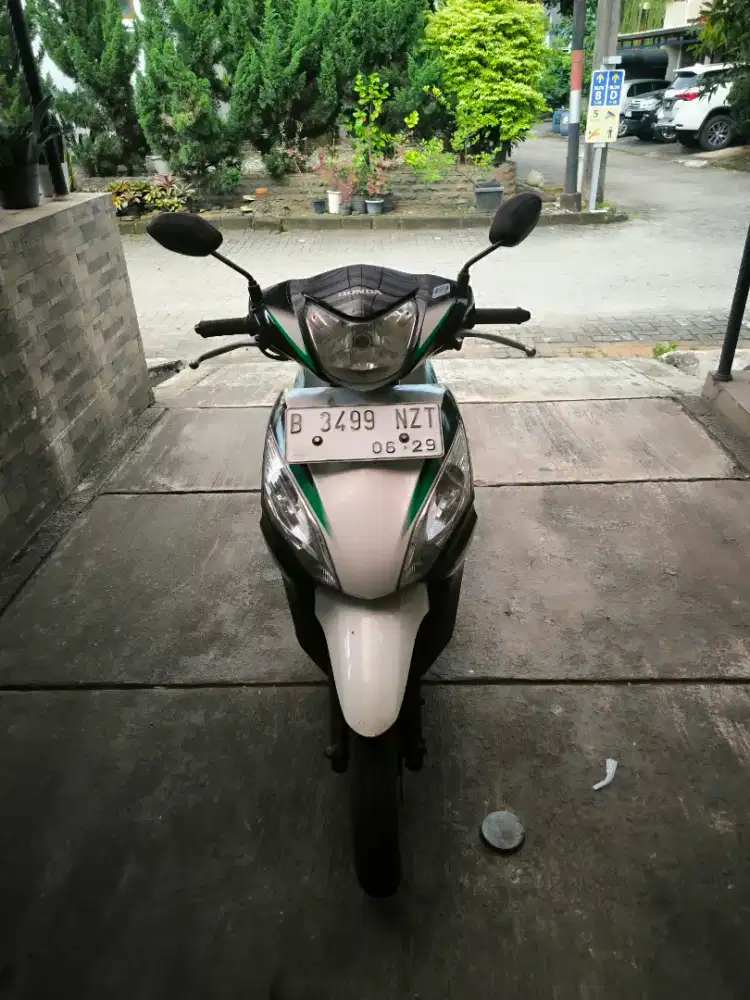 Motor Honda di kondisi bagus