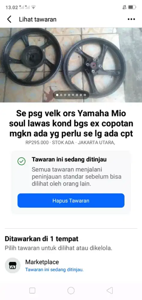 Se psg velk ors Yamaha Mio soul lawas kond normal hrg murah sj cpt dpt