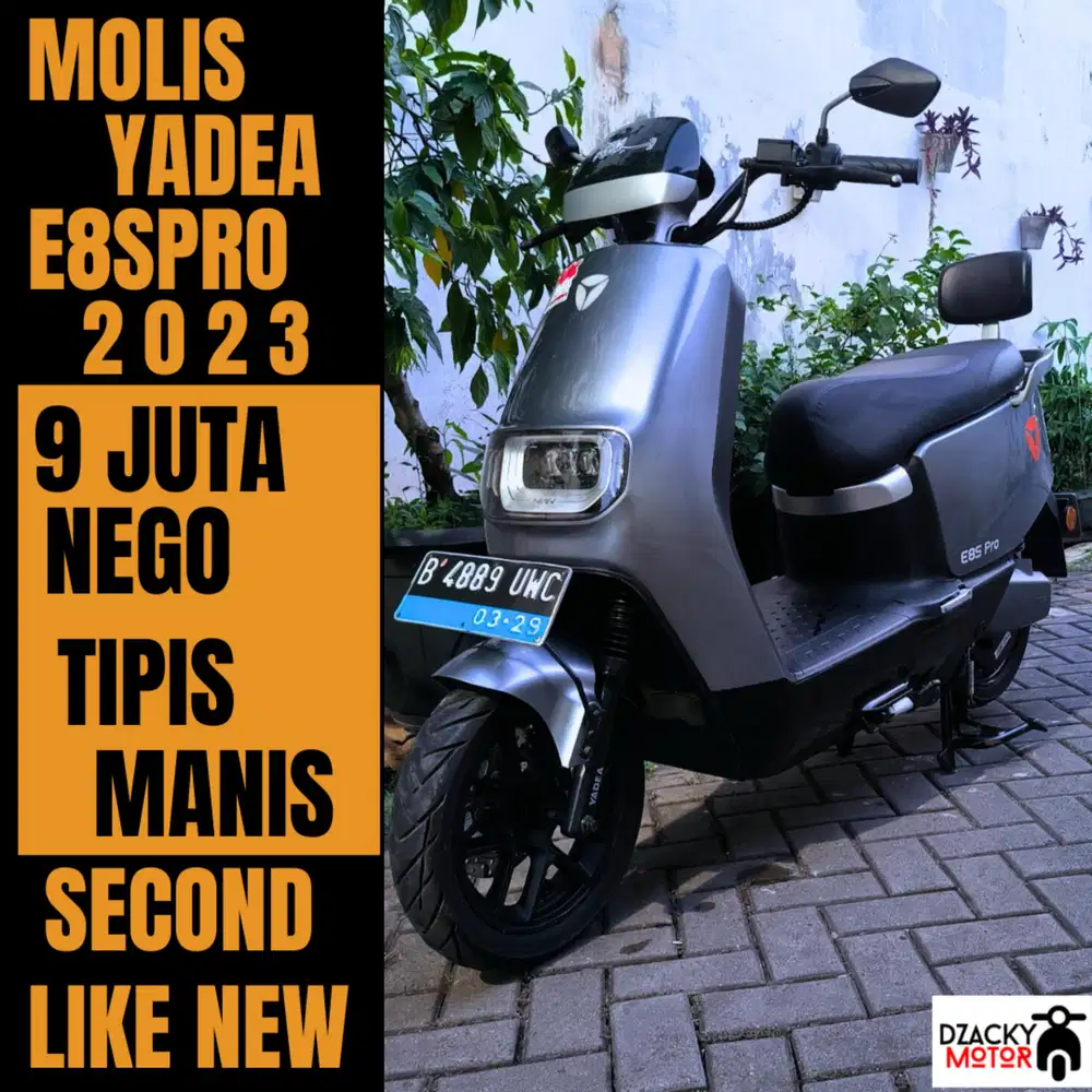 YADEA E8SPRO MOLIS 2023  SECOND LIKE NEW
