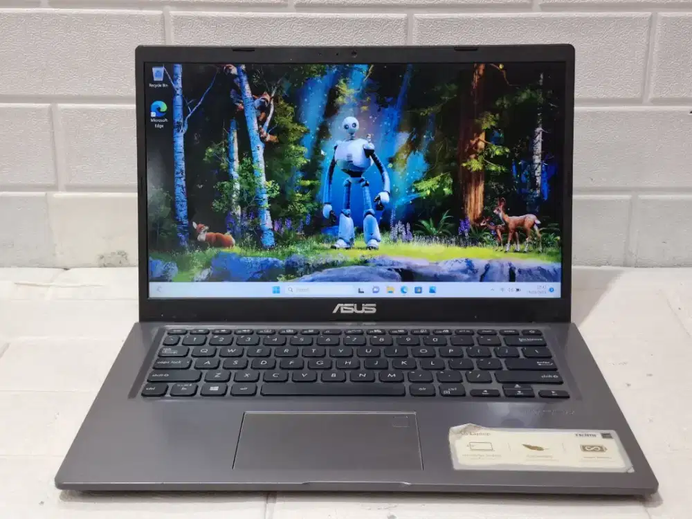 Laptop Asus vivoBook X415JAB  Prosesor core i3-1005G1/Ram 4GB/SSD521GB