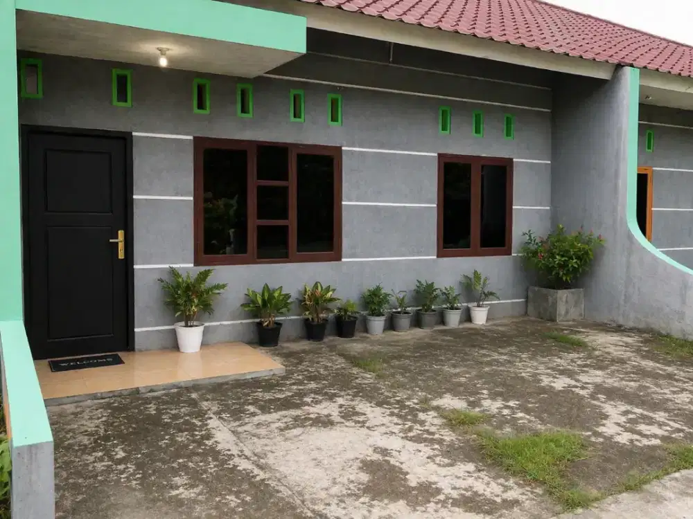 Rumah 1 lantai siap huni