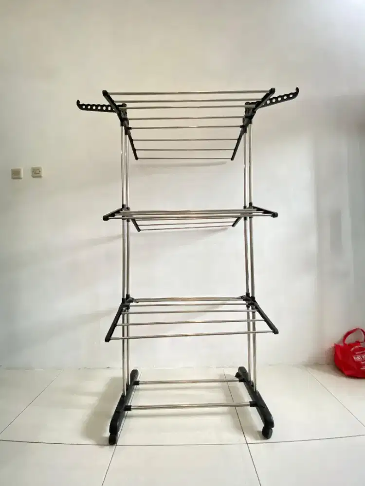 Jemuran lipat stainless