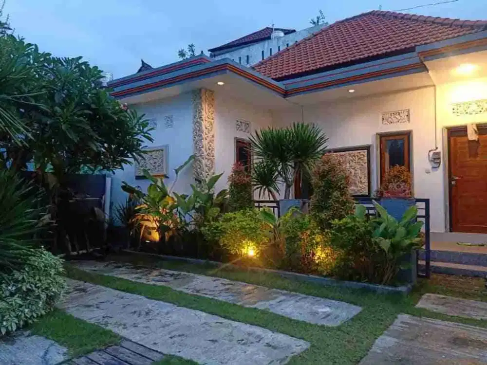 Di kontrakan rumah jalan Tukad Badung , Denpasar, Bali