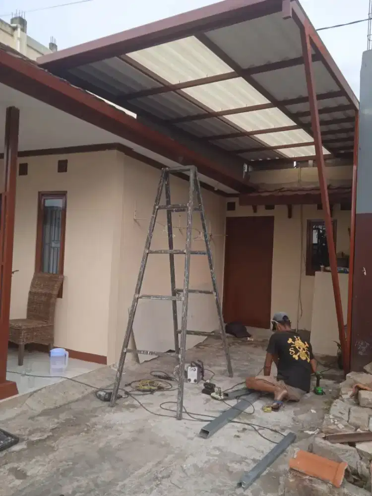 Kanopi atap alderon rs