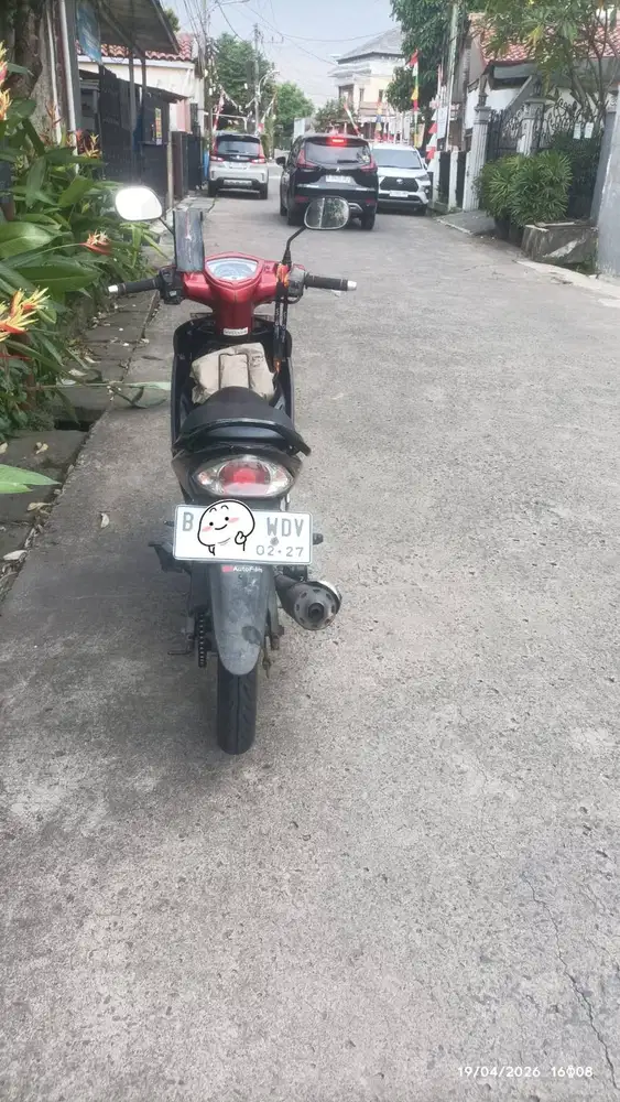 Jupiter mx 2010 old warna merah non kopling plat tangsel ciputat