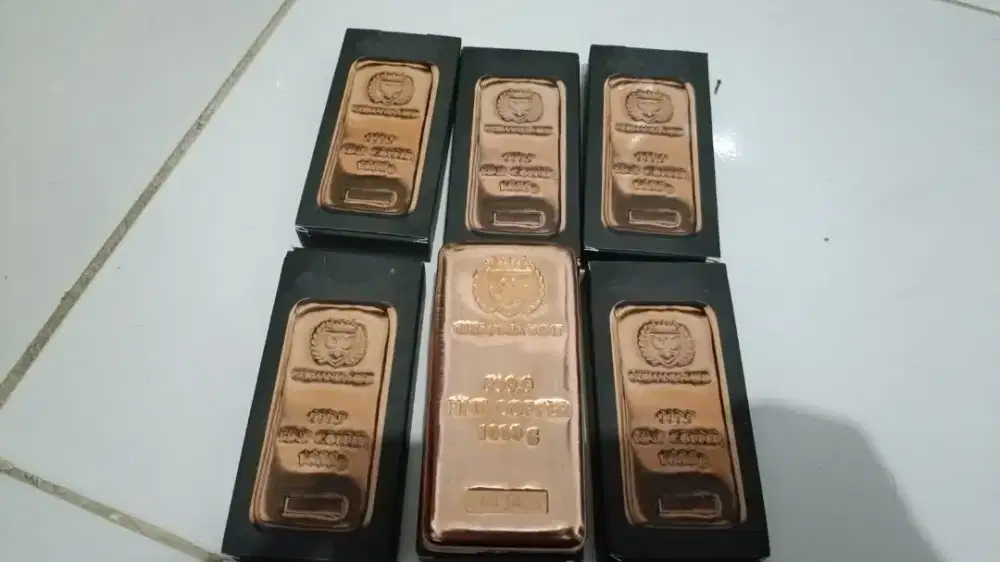 Germania mint tembaga murni Fine Copper Bar