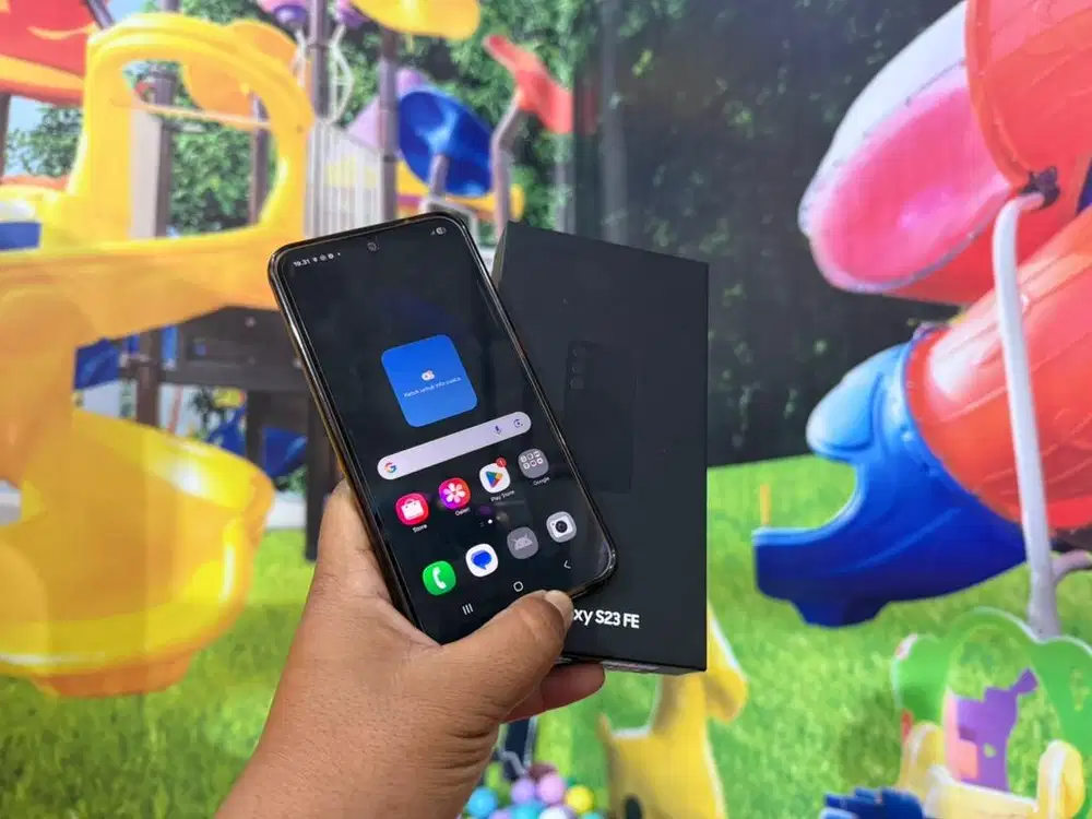 Samsung s23 fe 8/256gb mulus 1000% seperti baru fullset
