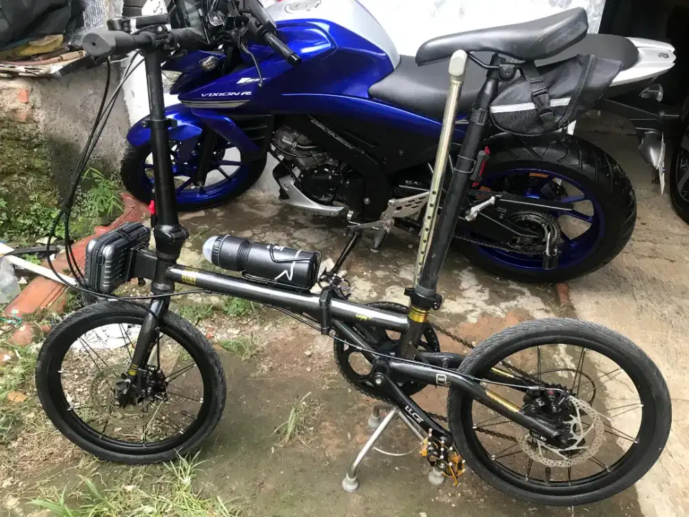 Sepeda lipat element troy 16inc mantab mulus