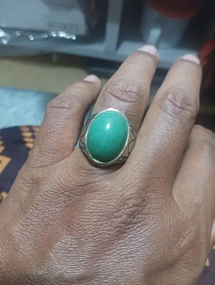 Batu akik Hijau kalsedon