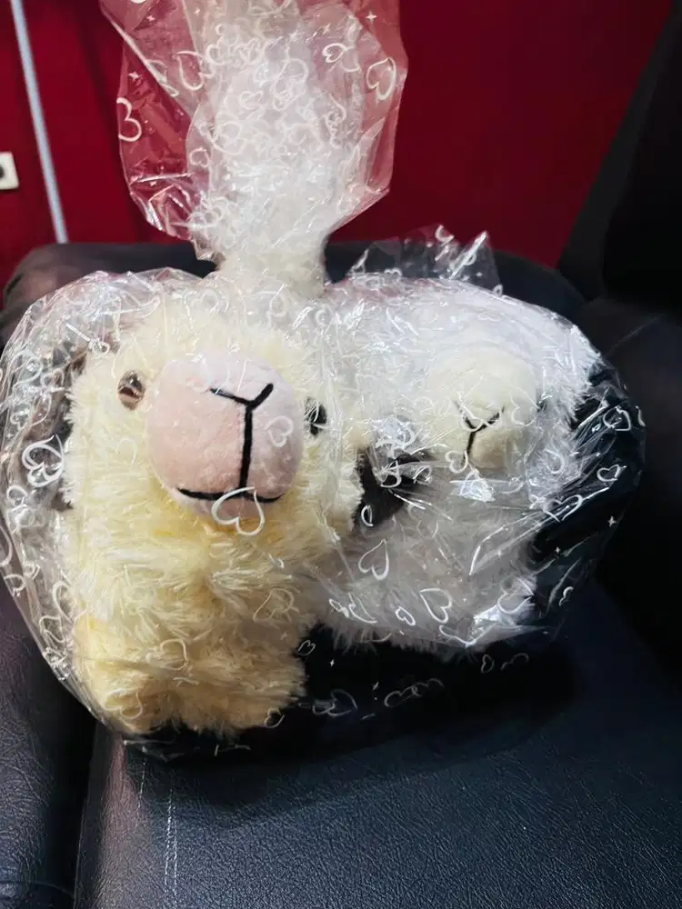 Boneka domba baru 2 pcs