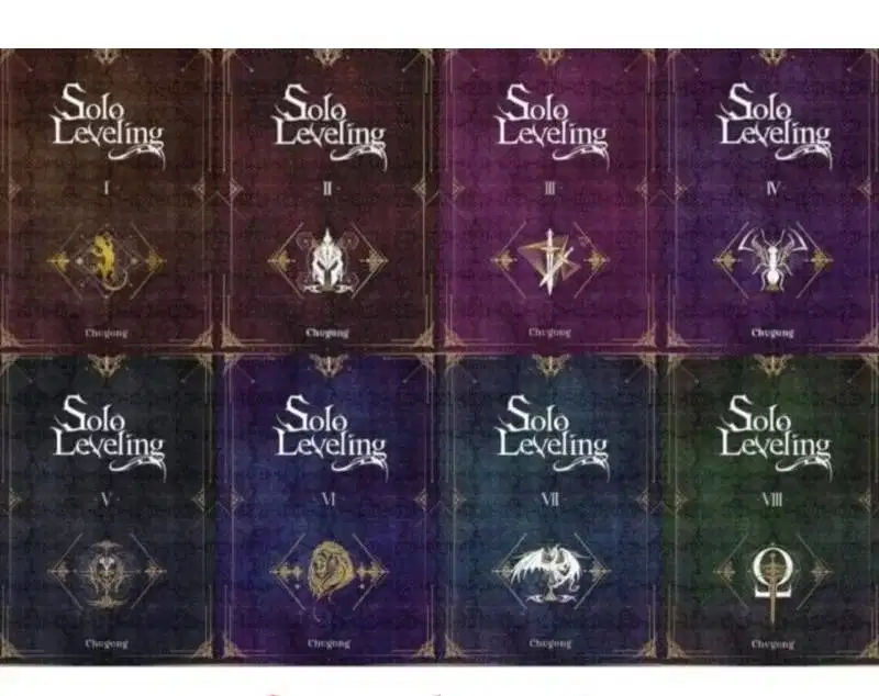 Novel SOLO LEVELING Bahasa Indonesia Vol 1-8 (Tamat) ORIGINAL!