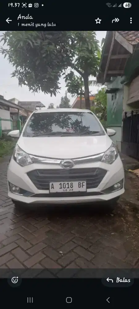 daihatsu sigra type R/ 1200 cc 2018