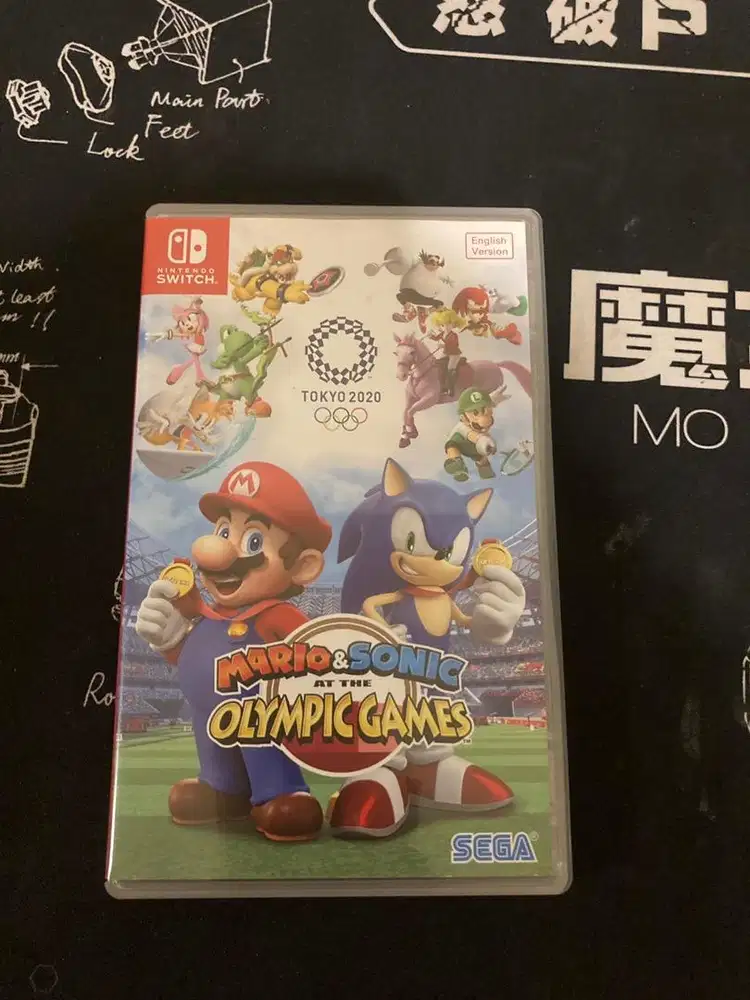 KASET NINTENDO SWITCH MARIO AND SONIC 2020 OLYMPIC GAMES