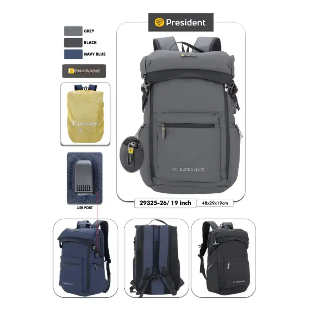 Ransel president kantor