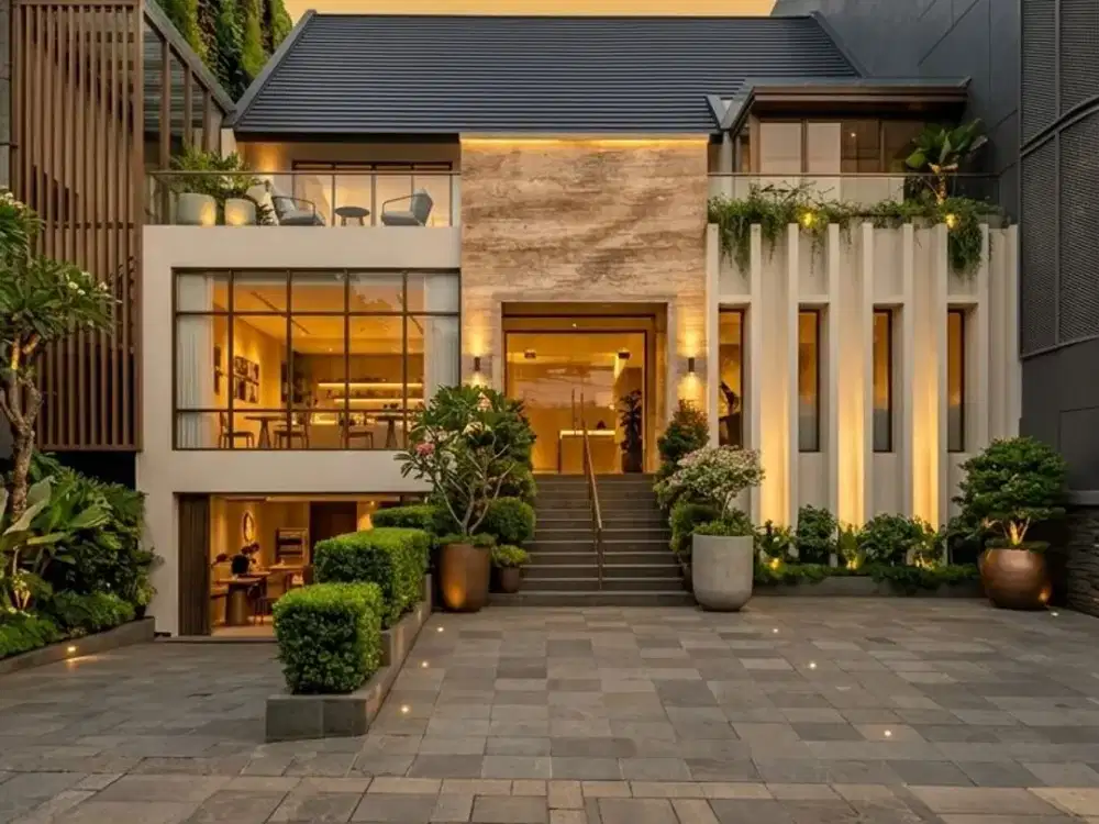 RUKO GANDENG 2 LANTAI SENOPATI GUNAWARMAN ADA PARKIR BASEMENT COCOK UNTUK KLINIK RESTAURANT CAFE