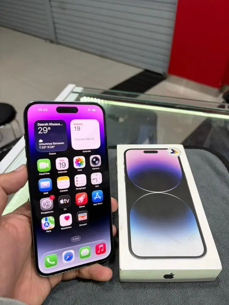 Iphone 14promax 256gb resmi ibox