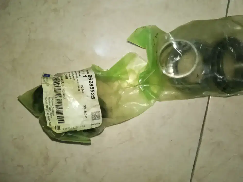 Bearing ban mobil Chevrolet spark 800/1000