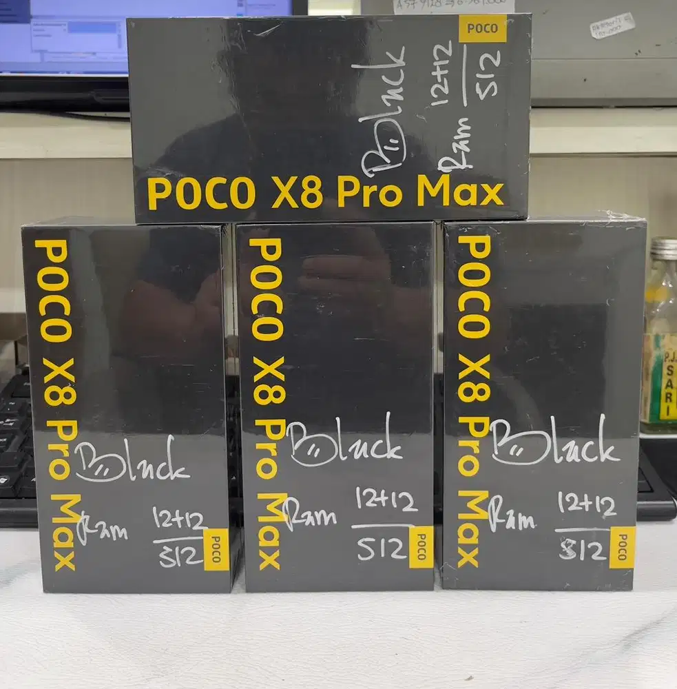 Baru...Poco X8 Pro Max 5G 12/512 Grs Resmi (Warna : Black,White)