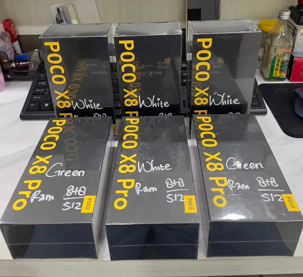 Baru...Poco X8 Pro 5G 8/512 Grs Resmi (Warna : White,Green)