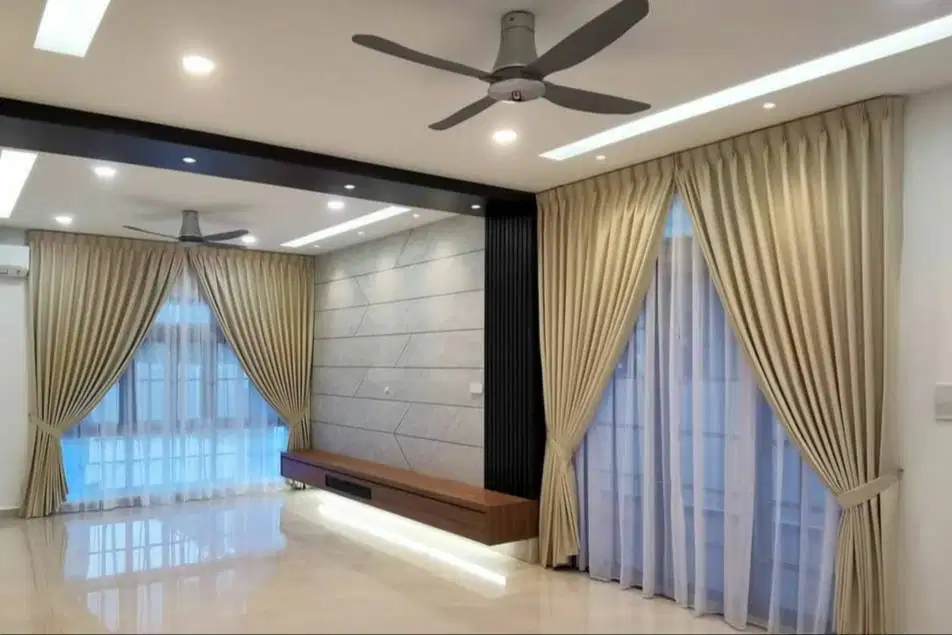 Pesanan Tirai Gorden Jendela Gordyn Mewah Hordeng Model Terbaru Murah