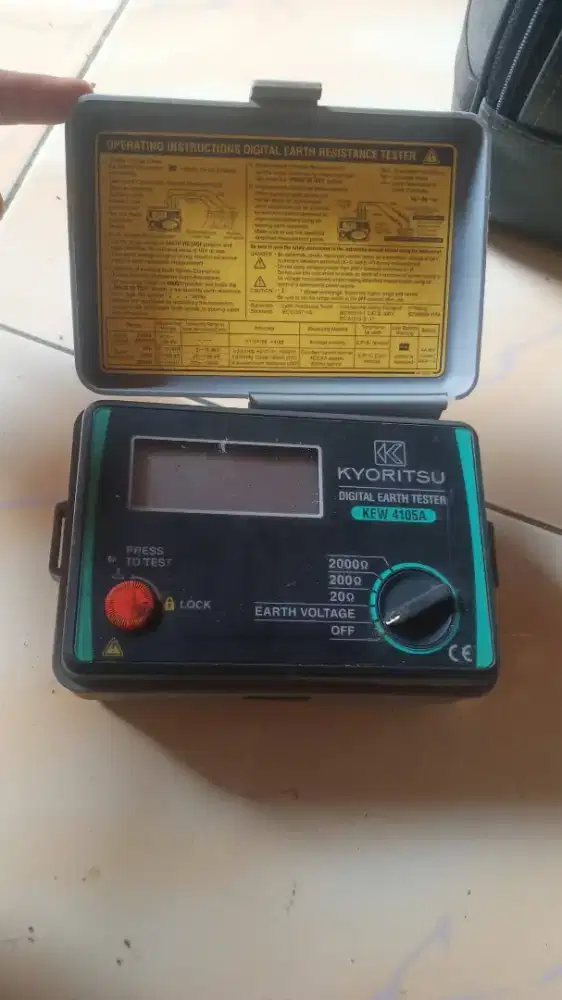 Grounding tester Kyoritsu 4105A