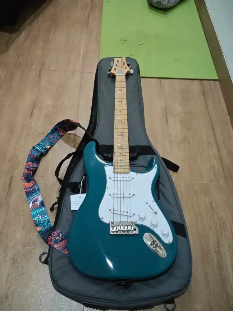 PRS SE Silver Sky John Mayer – Nylon Blue (Maple) mulus