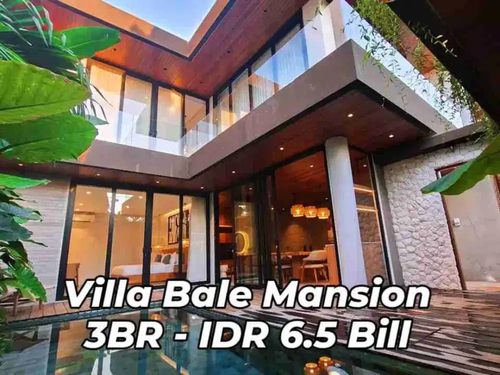 villa bale mansion kuta 3 bedroom, sangat bagus - Sunset road kuta