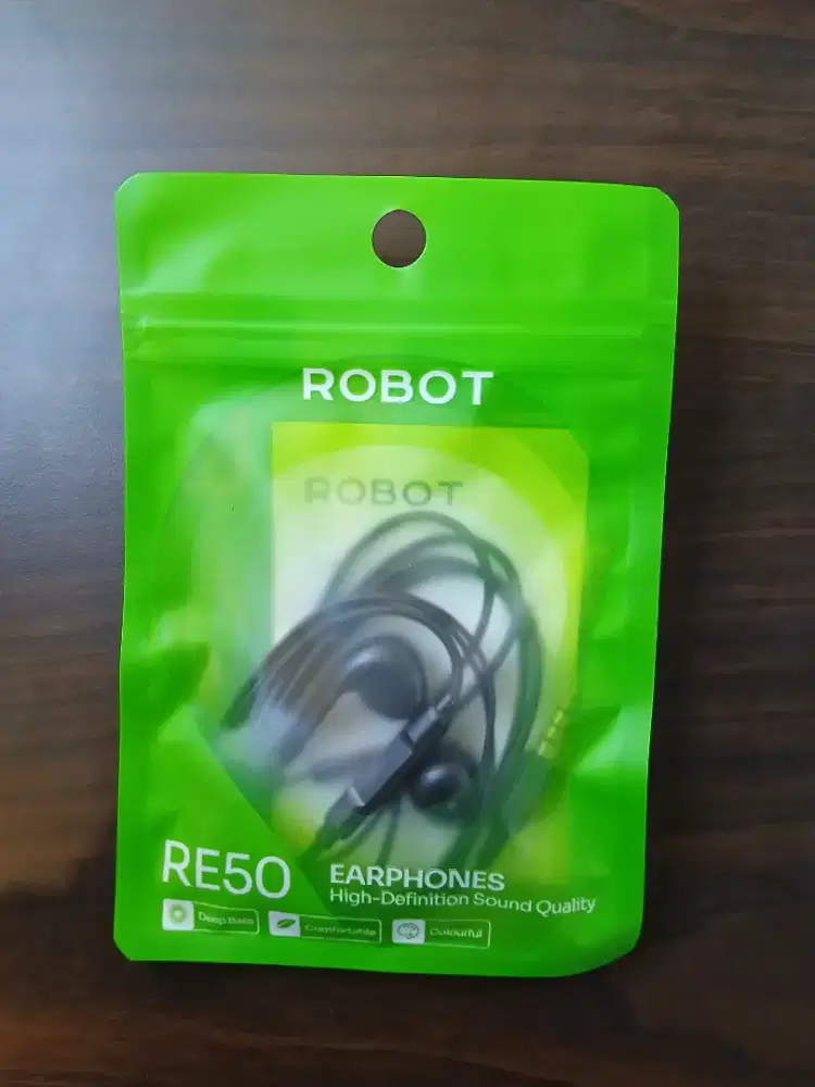 ROBOT Earphone/Headset RE50 Android/iPhone