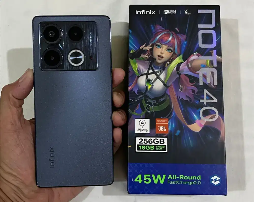 Infinix note 40 8+8/256