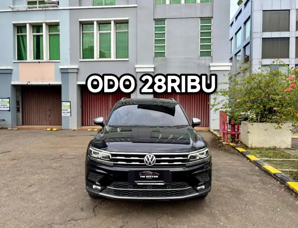 VW VolksWagen Tiguan Allspace 2020 AT 1.4, Odo 28Ribu, Pajak Panjang