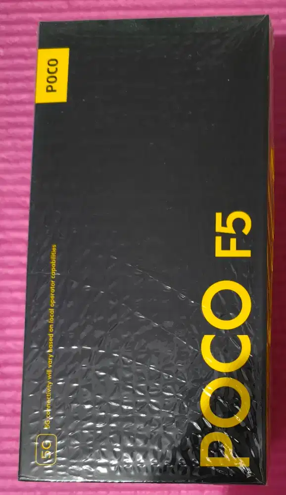 Poco F5 Black (12GB/256GB) OS Terbaru, masih Mulus