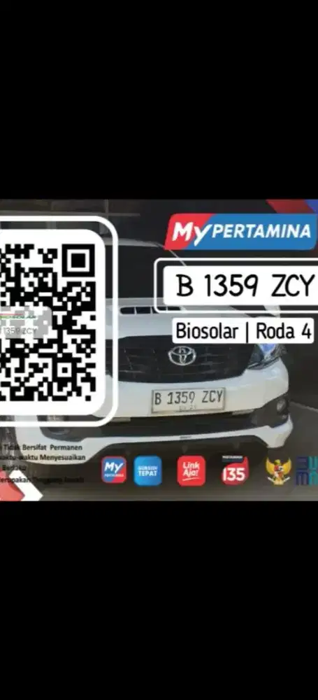 Toyota fortuner diesel matic 2014 barcode
