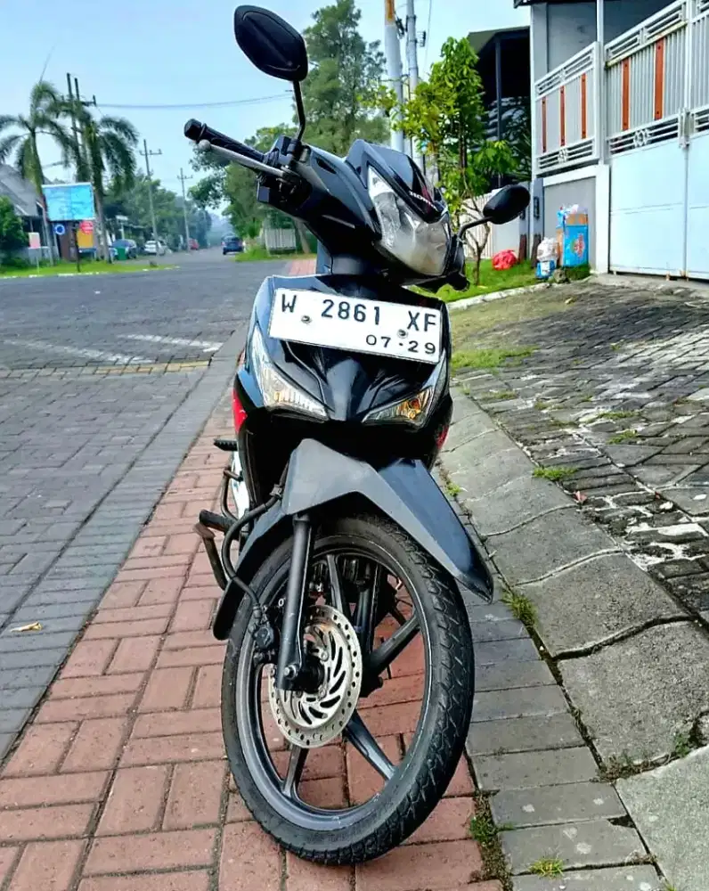 Supra X 125 Fi Double Cakram 2014 Pajak Hidup Tgn-1 Plat W Sda Kota