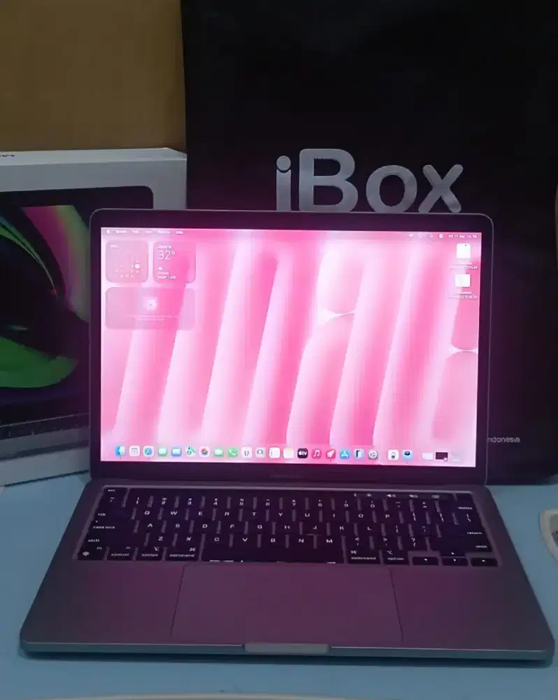 READY MACBOOK PRO M1.MEMORY 8GB. SSD 512. 13INCH. SPACE GRAY.MULUSSS.